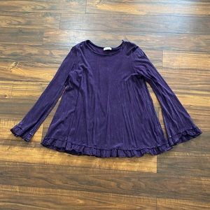 L Altar’d State Bell Sleeve Tunic Top